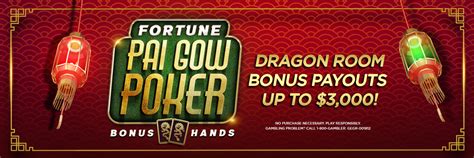 pai gow poker fortune bonus.